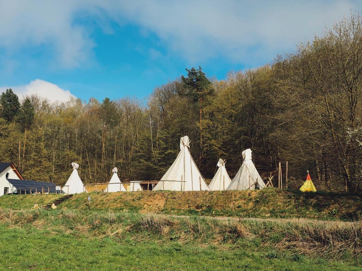Glamping Wild Nature Baltow Bagian luar foto